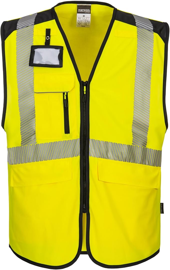 Gilet haute visibilité Portwest PW3 multipoches