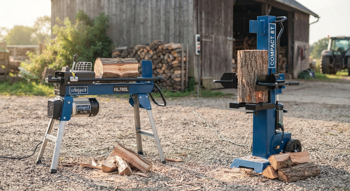 Comparatif Scheppach HL760L vs Compact 8T