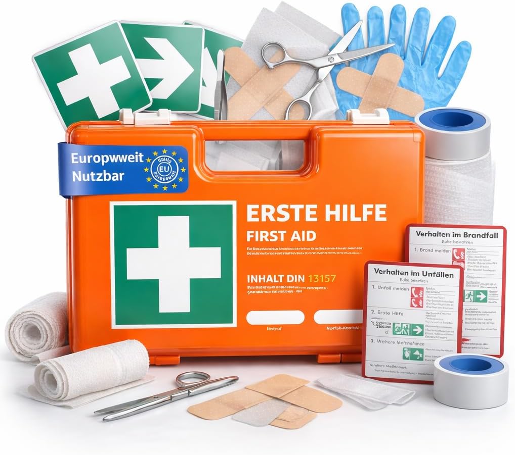 Trousse de premiers secours DIN 13157